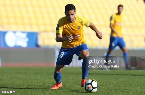 Estoril Praia midfielder Eduardo Teixeira from Brazil in action during the Primeira Liga match between GD Estoril Praia and GD Chaves at Estadio...