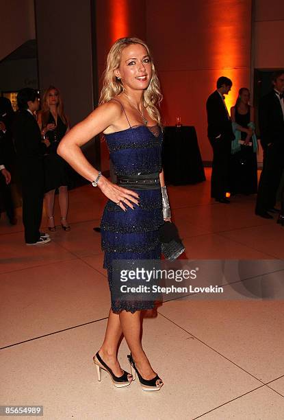 Designer Elise Overland attends the 2009 American Museum of Natural History's Museum dance at the American Museum of Natural History on March 26,...