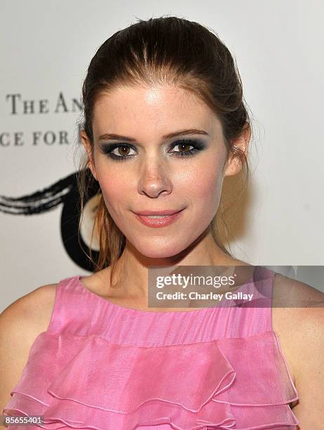 Actress Kate Mara attends the opening celebration of The Annenberg Space for Photography on March 26, 2009 in Los Angeles, California.