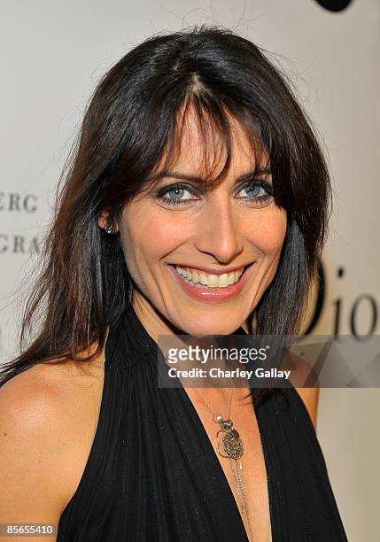 Actress Lisa Edelstein attends the opening celebration of The Annenberg Space for Photography on March 26, 2009 in Los Angeles, California.