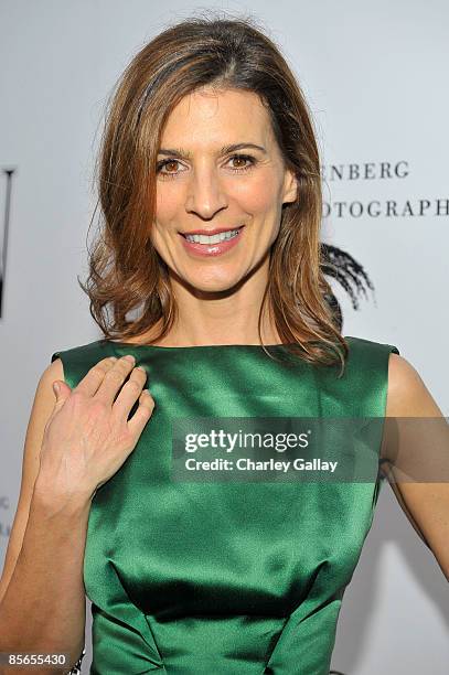 Actress Perrey Reeves attends the opening celebration of The Annenberg Space for Photography on March 26, 2009 in Los Angeles, California.