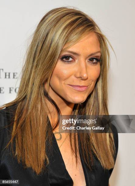 Actress Debbie Matenopoulos attends the opening celebration of The Annenberg Space for Photography on March 26, 2009 in Los Angeles, California.