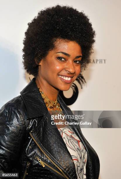 Musician Lady Tigra attends the opening celebration of The Annenberg Space for Photography on March 26, 2009 in Los Angeles, California.
