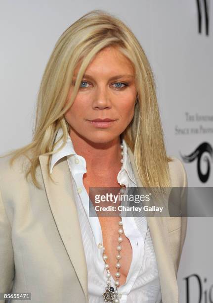 Actress Peta Wilson attends the opening celebration of The Annenberg Space for Photography on March 26, 2009 in Los Angeles, California.