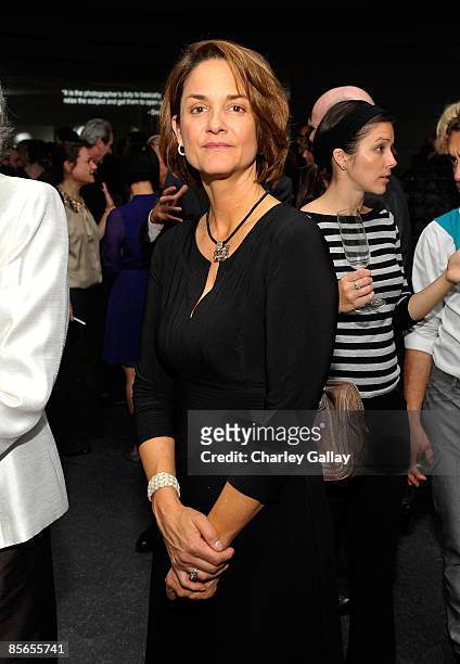 Photographer Carolyn Cole attends the opening celebration of The Annenberg Space for Photography on March 26, 2009 in Los Angeles, California.