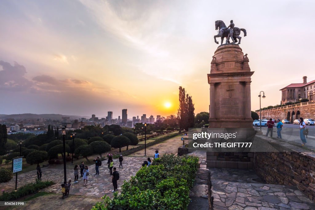 Pretoria / Tshwane panorama at the Union Buildings