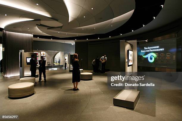 General view at the opening celebration of the Annenberg Space For Photography on March 26, 2009 in Los Angeles California