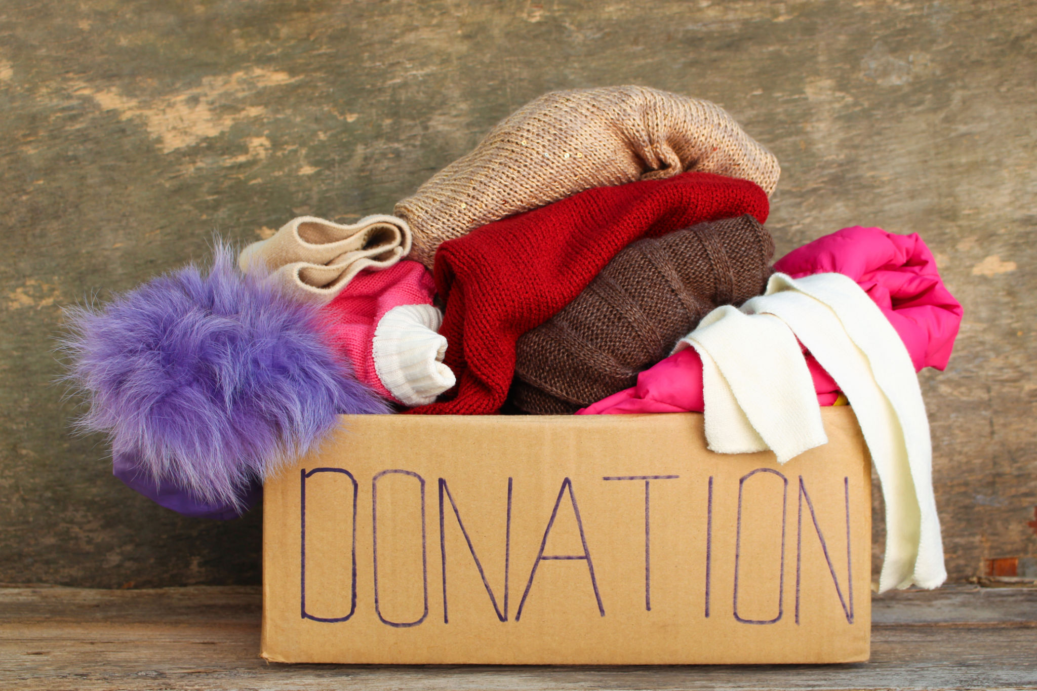 donation warm clothes
