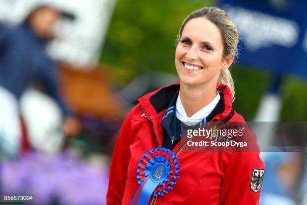 Simone BLUM during the Longines FEI Nations Cup Jumping Final at CSIO5 on October 1, 2017 in Barcelona, Spain.