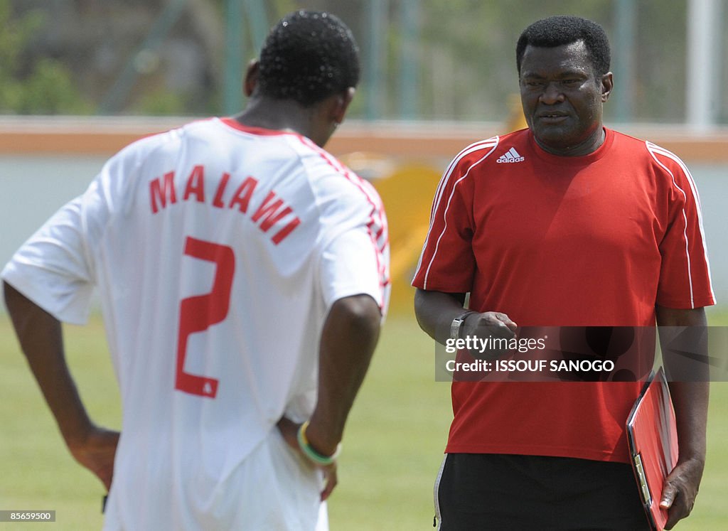 Malawi national football team coach Kinn