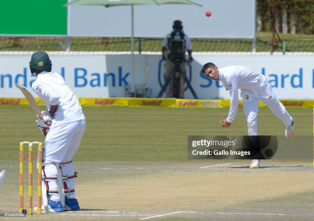 South Africa v Bangladesh: First Test - Day Five