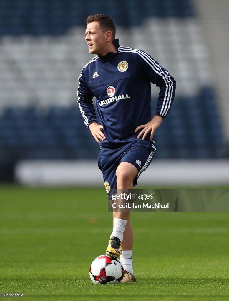 Scotland Training Session