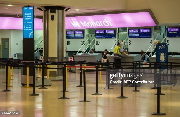 Monarch Checks Monarch Airline Photos and Premium High Res Pictures - Getty Images