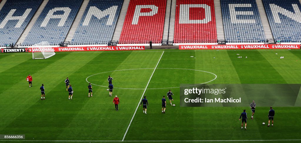 Scotland Training Session
