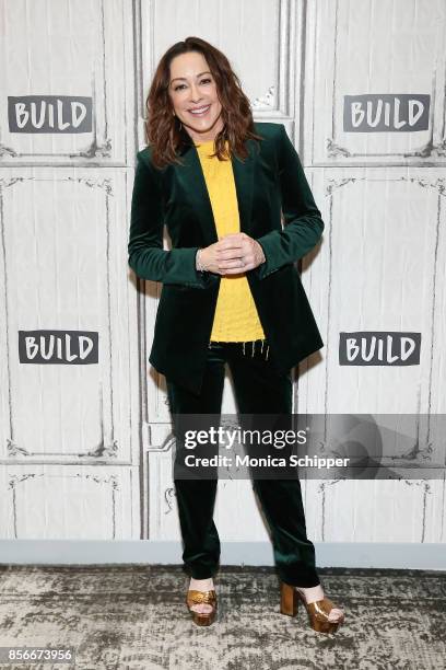 Actress Patricia Heaton discusses "The Middle" at Build Studio on October 2, 2017 in New York City.