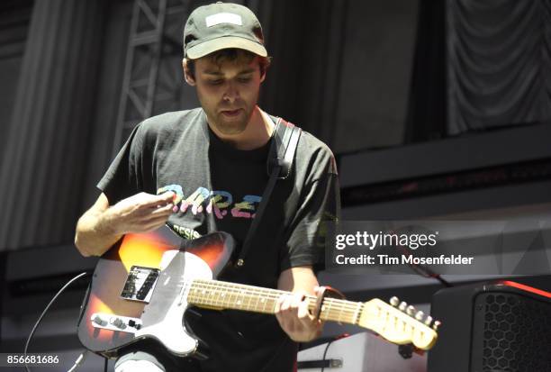 Jackson Phillips of Day Wave performs in support of the band's "The Days We Had" release at The Greek Theatre on September 30, 2017 in Berkeley,...