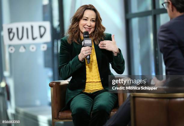 Actress Patricia Heaton discusses "The Middle" at Build Studio on October 2, 2017 in New York City.