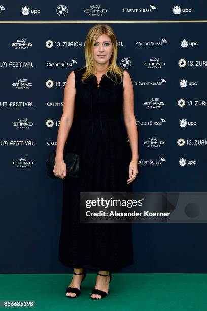 Amanda Sthers attends the 'Madame' photocall during the 13th Zurich Film Festival on October 2, 2017 in Zurich, Switzerland. The Zurich Film Festival...