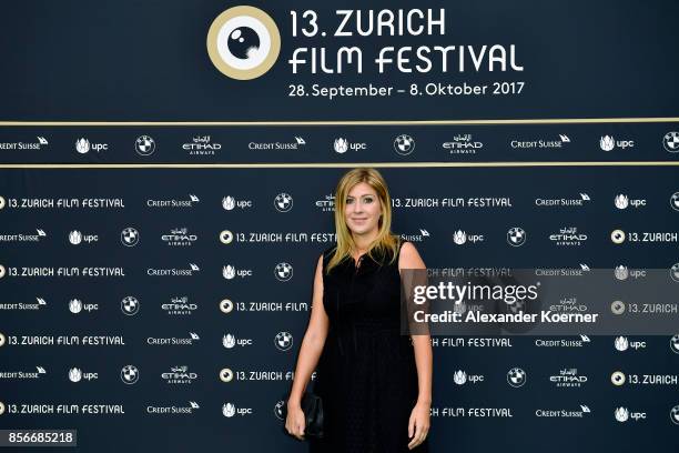 Amanda Sthers attends the 'Madame' photocall during the 13th Zurich Film Festival on October 2, 2017 in Zurich, Switzerland. The Zurich Film Festival...