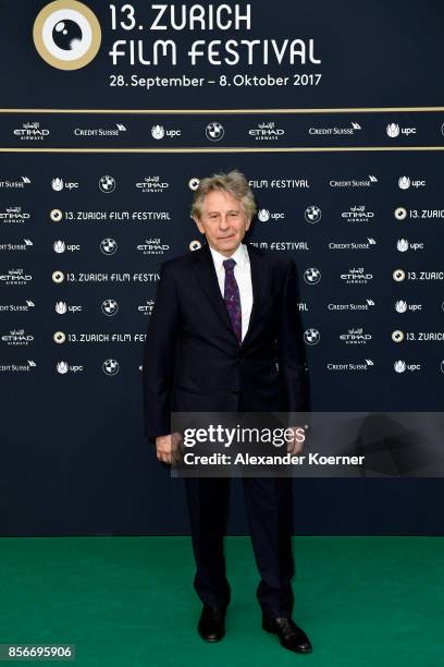 Roman Polanski attends the 'D'apres une histoire vraie' premiere at the 13th Zurich Film Festival on October 2, 2017 in Zurich, Switzerland. The...