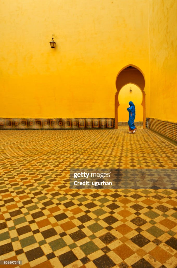 Moulay Ismail mausoleum in Morocco