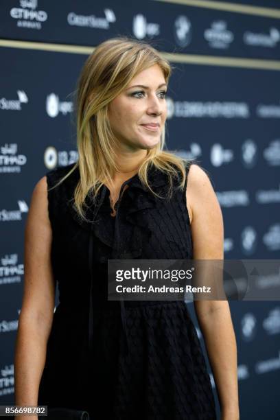 Amanda Sthers attends the 'Madame' photocall during the 13th Zurich Film Festival on October 2, 2017 in Zurich, Switzerland. The Zurich Film Festival...