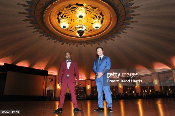 Catalina Film Festival co-founder Tim Kennedy and actor Matt McGorry attend the 2017 Catalina Film Festival on September 30, 2017 in Catalina Island,...
