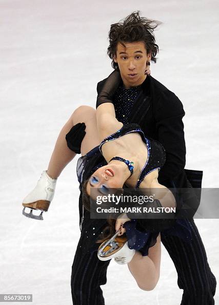 Cathee Reed Cathy Reed and Chris Reed from Japan perform during the Ice Dance ...