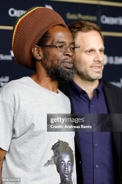 Colin Warner and Matt Ruskin attend the 'Crown Heights' photocall during the 13th Zurich Film Festival on October 2, 2017 in Zurich, Switzerland. The...