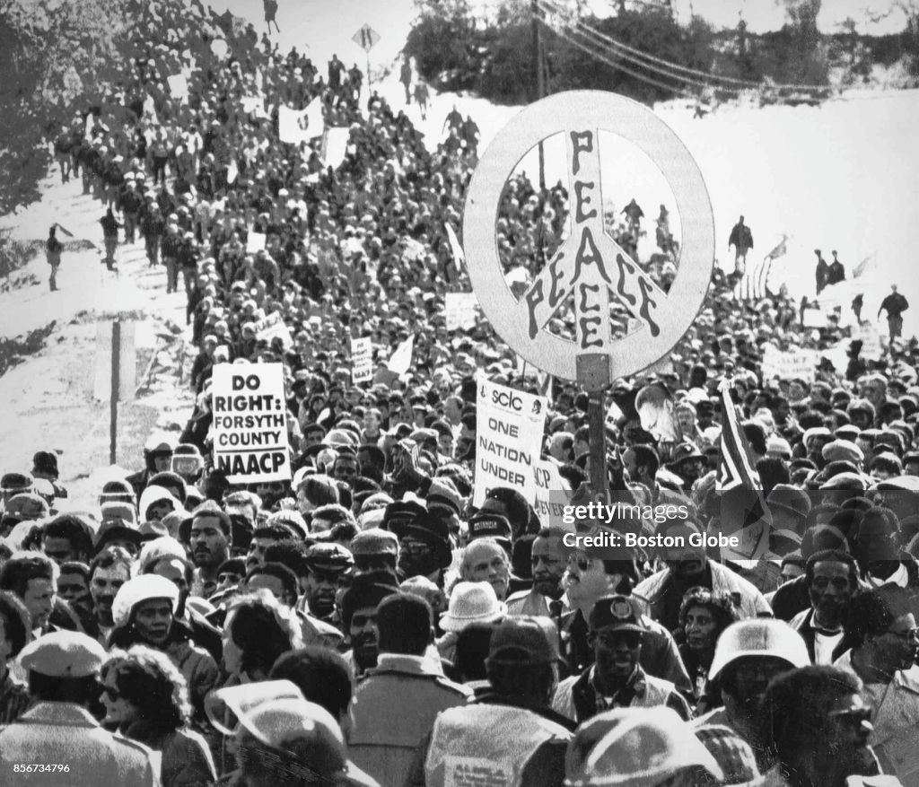 Cumming, GA Civil Rights March In 1987