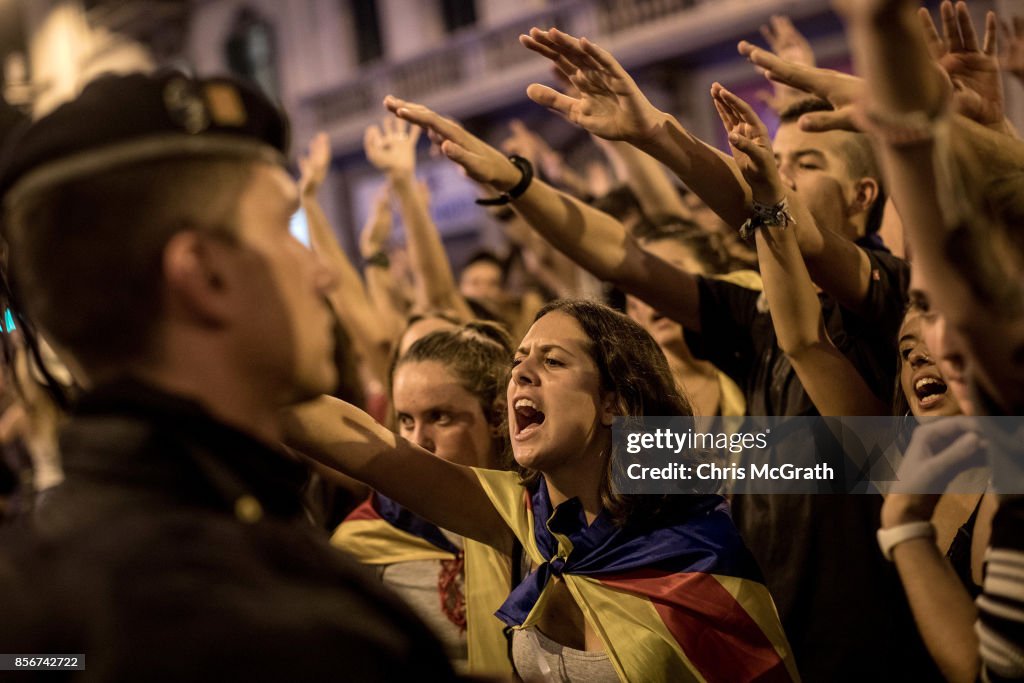 Aftermath Of The Catalonian Independence Referendum