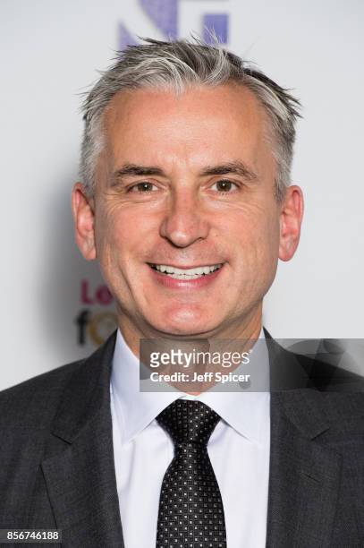 Alan Smith attends the Legends of Football fundraiser at The Grosvenor House Hotel on October 2, 2017 in London, England. The annual football-themed...