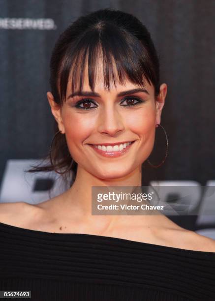 Actress Jordana Brewster attends the "Fast & Furious" premiere at Cinemark Reforma 222 on March 27, 2009 in Mexico City.