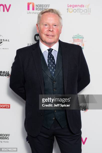 Sammy Lee attends the Legends of Football fundraiser at The Grosvenor House Hotel on October 2, 2017 in London, England. The annual football-themed...