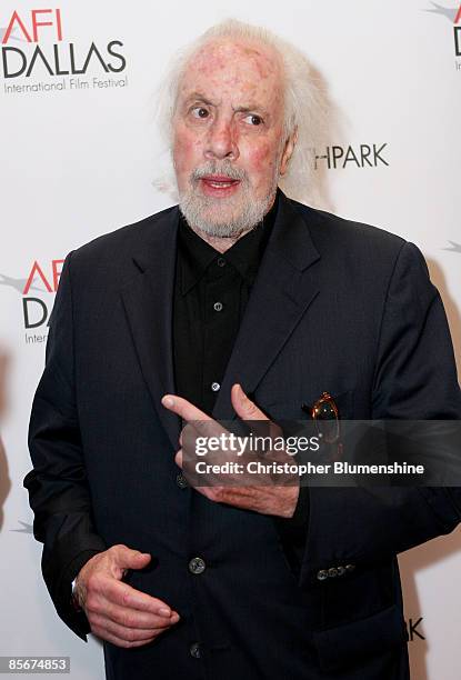 Director Robert Towne arrives at the AFI DALLAS International Film Festival at AMC NorthPark 15 on March 27, 2009 in Dallas Texas. At