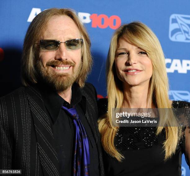 Tom Petty and wife Dana York attend the 31st annual ASCAP Pop Music Awards at The Ray Dolby Ballroom at Hollywood & Highland Center on April 23, 2014...