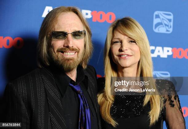 Tom Petty and wife Dana York attend the 31st annual ASCAP Pop Music Awards at The Ray Dolby Ballroom at Hollywood & Highland Center on April 23, 2014...