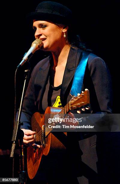 Madeleine Peyroux performs in support her Bare Bones release at the Palace of Fine Arts on March 27, 2009 in San Francisco, California.