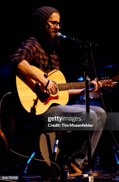 William Fitzsimmons performs in support of The Sparrow and the Crow release at the Palace of Fine Arts on March 27, 2009 in San Francisco, California.