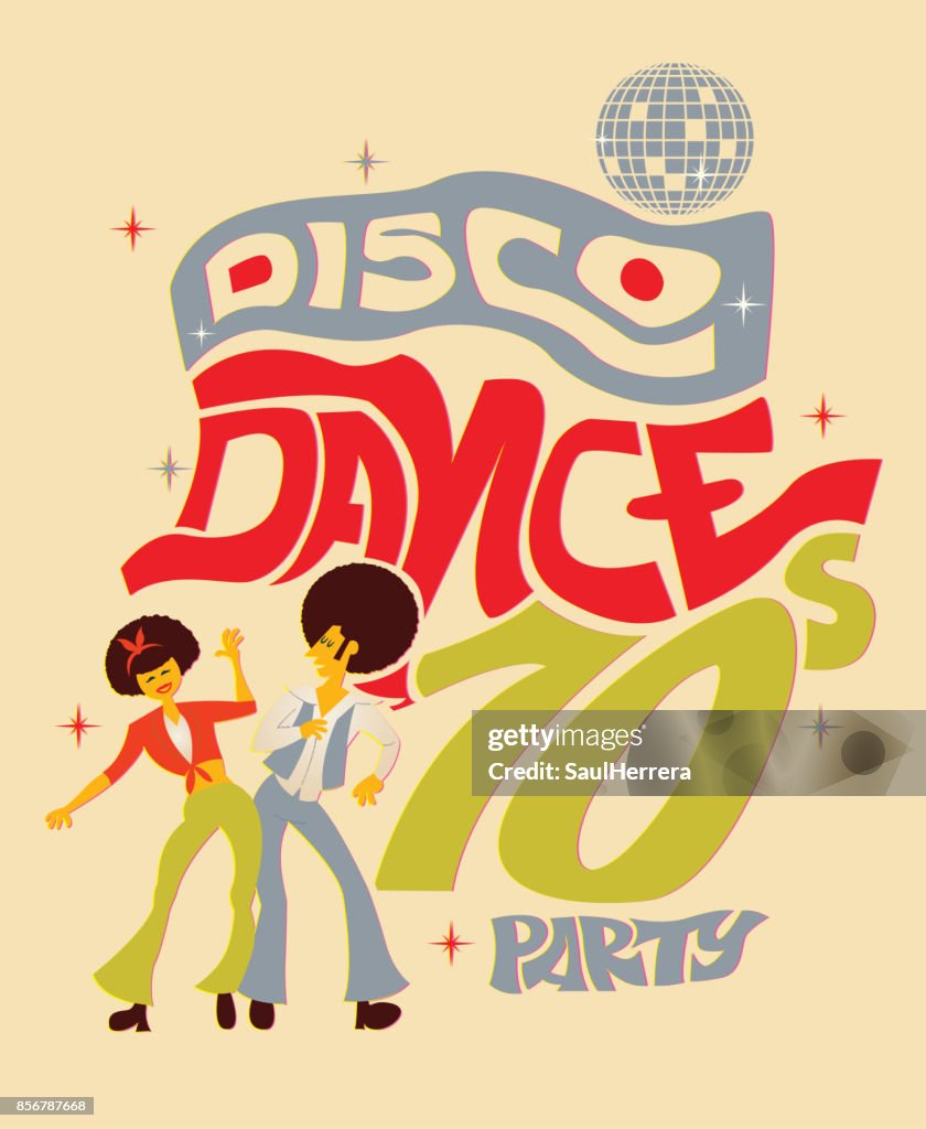 70 's disco Dance