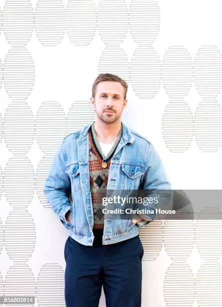 Actor Ryan Gosling of 'Blade Runner 2049' for Los Angeles Times on September 24, 2017 in Los Angeles, California.