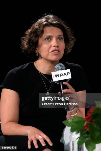 New Form, Kathleen Grace speaks onstage at TheWrap's 8th Annual TheGrill at Montage Beverly Hills on October 2, 2017 in Beverly Hills, California.