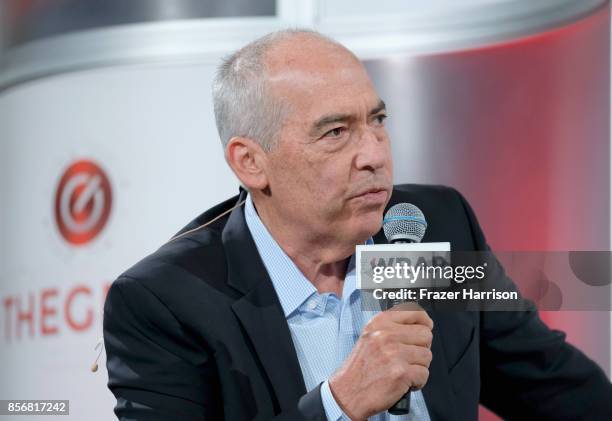 Co-Chairman/CEO, Fox Television Group, Gary Newman speaks onstage at TheWrap's 8th Annual TheGrill at Montage Beverly Hills on October 2, 2017 in...
