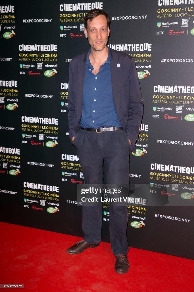 Goscinny Et Le le Cinema - Asterix Lucky Luke Et Cie  : Photocall At La Cinematheque In Paris