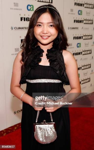 Entertainer Charice Pempengco arrives at Muhammad Ali's Celebrity Fight Night XV held at the JW Marriott Desert Ridge Resort & Spa on March 28, 2009...