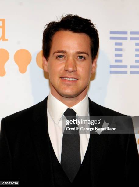Actor T.R. Knight arrives at the 20th Annual GLAAD Media Awards at the Marriott Marquis on March 28, 2009 in New York City.