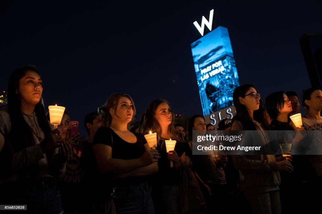 Mass Shooting At Mandalay Bay In Las Vegas Leaves At Least 50 Dead