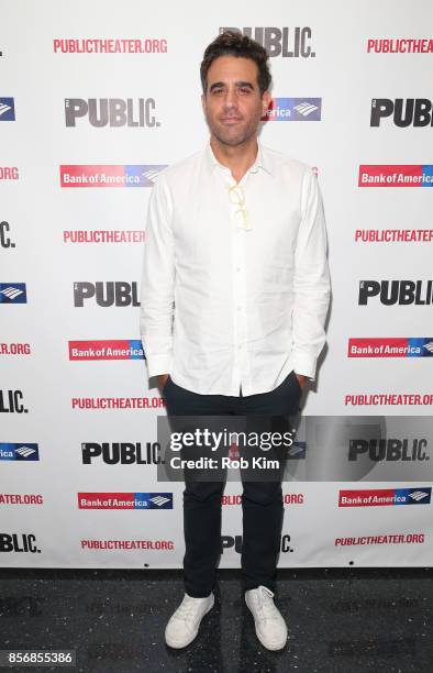 Bobby Cannavale attends the opening night celebration of "Tiny Beautiful Things" at The Public Theater on October 2, 2017 in New York City.