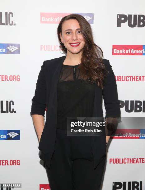 Ceci Fernandez attends the opening night celebration of "Tiny Beautiful Things" at The Public Theater on October 2, 2017 in New York City.