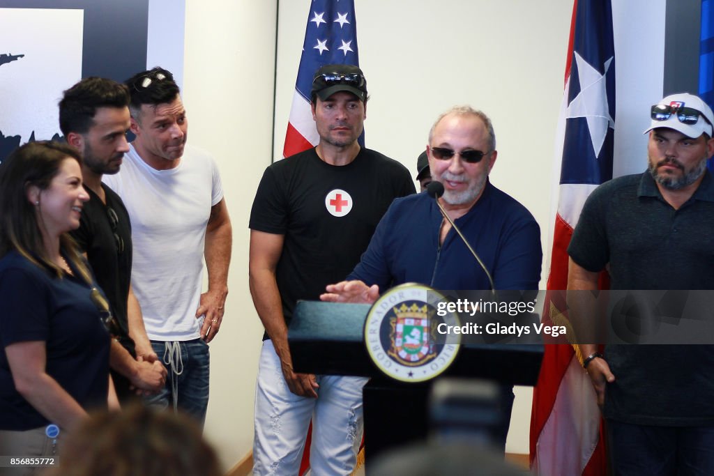 Celebrities Support Victims Of Hurricane Maria